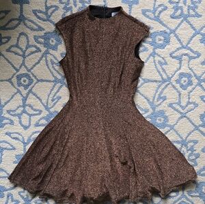 XS Metallic Mini Dress